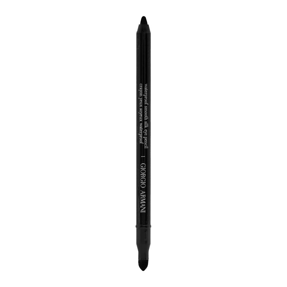 GIORGIO ARMANI Waterproof Smooth Silk Eye Pencil, No. 01 Black, 0.04 Ounce