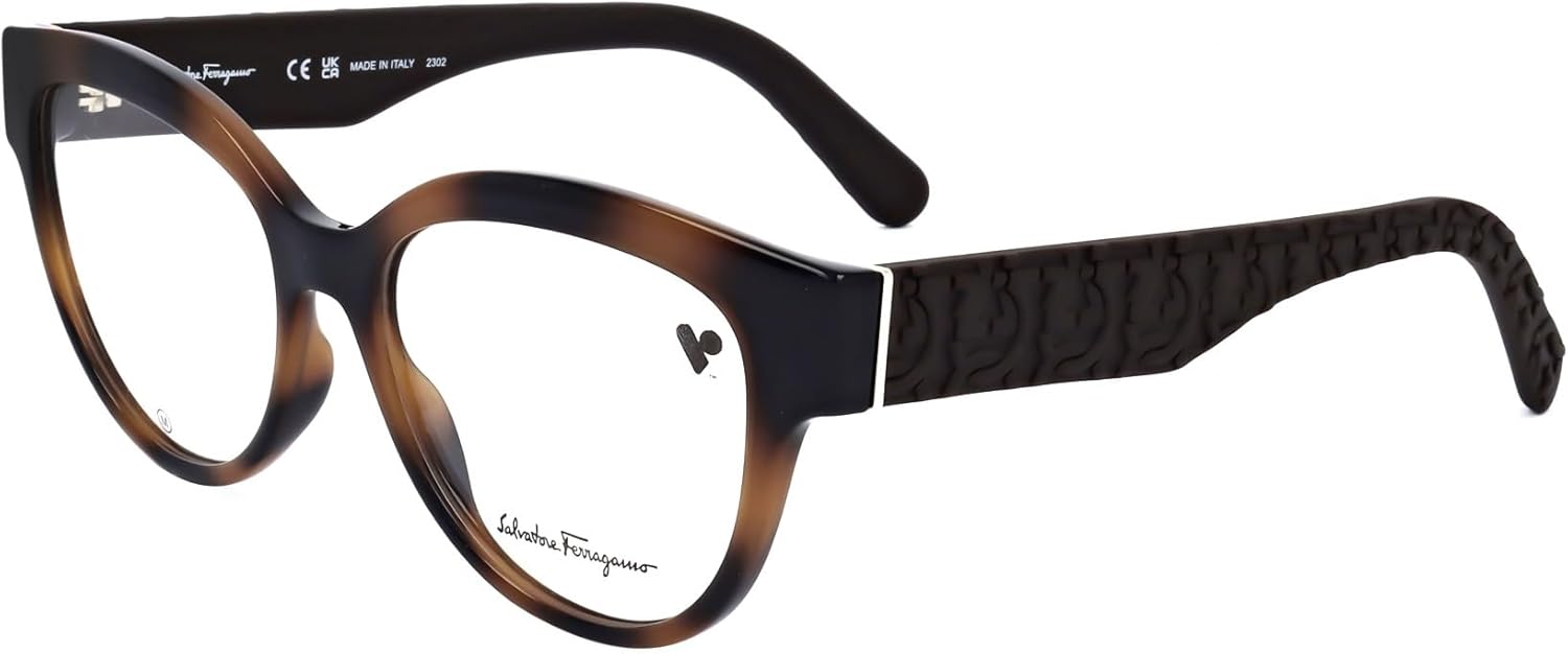 FERRAGAMO Eyeglasses SF 2957 E 240 Tortoise