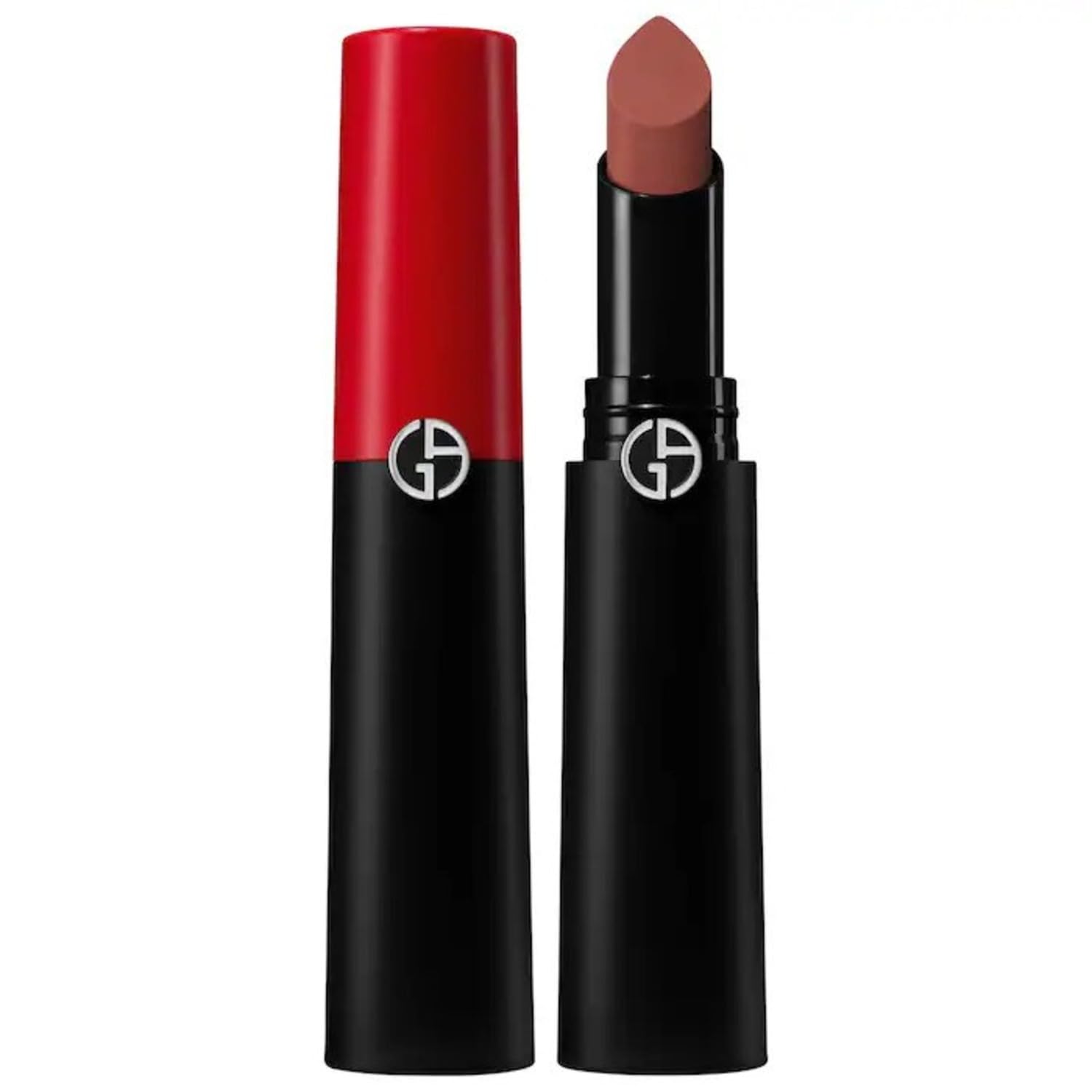 Giorgio Armani Lip Power Long-Lasting Matte Lipstick - 117 Graceful for Women - 0.11 oz Lipstick