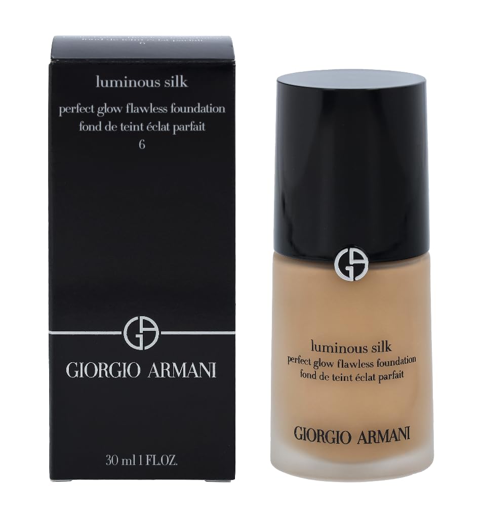 GIORGIO ARMANI Luminous Silk Foundation - # 6 Medium/warm By Giorgio Armani For Women - 1 Oz Foundation 1 oz