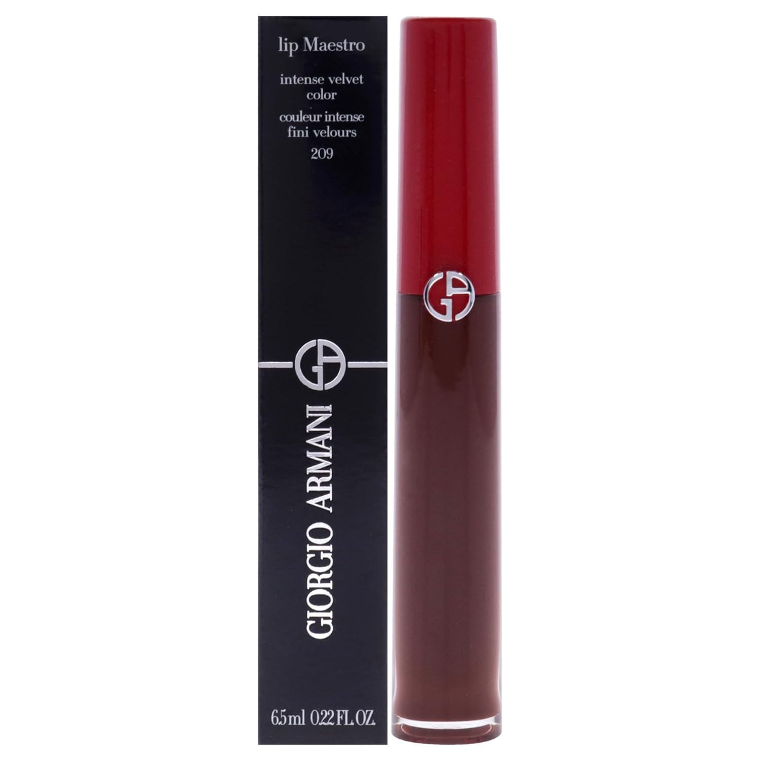 Lip Maestro Intense Velvet Color - 209 Palazzo by Giorgio Armani for Women - 0.22 oz Lipstick