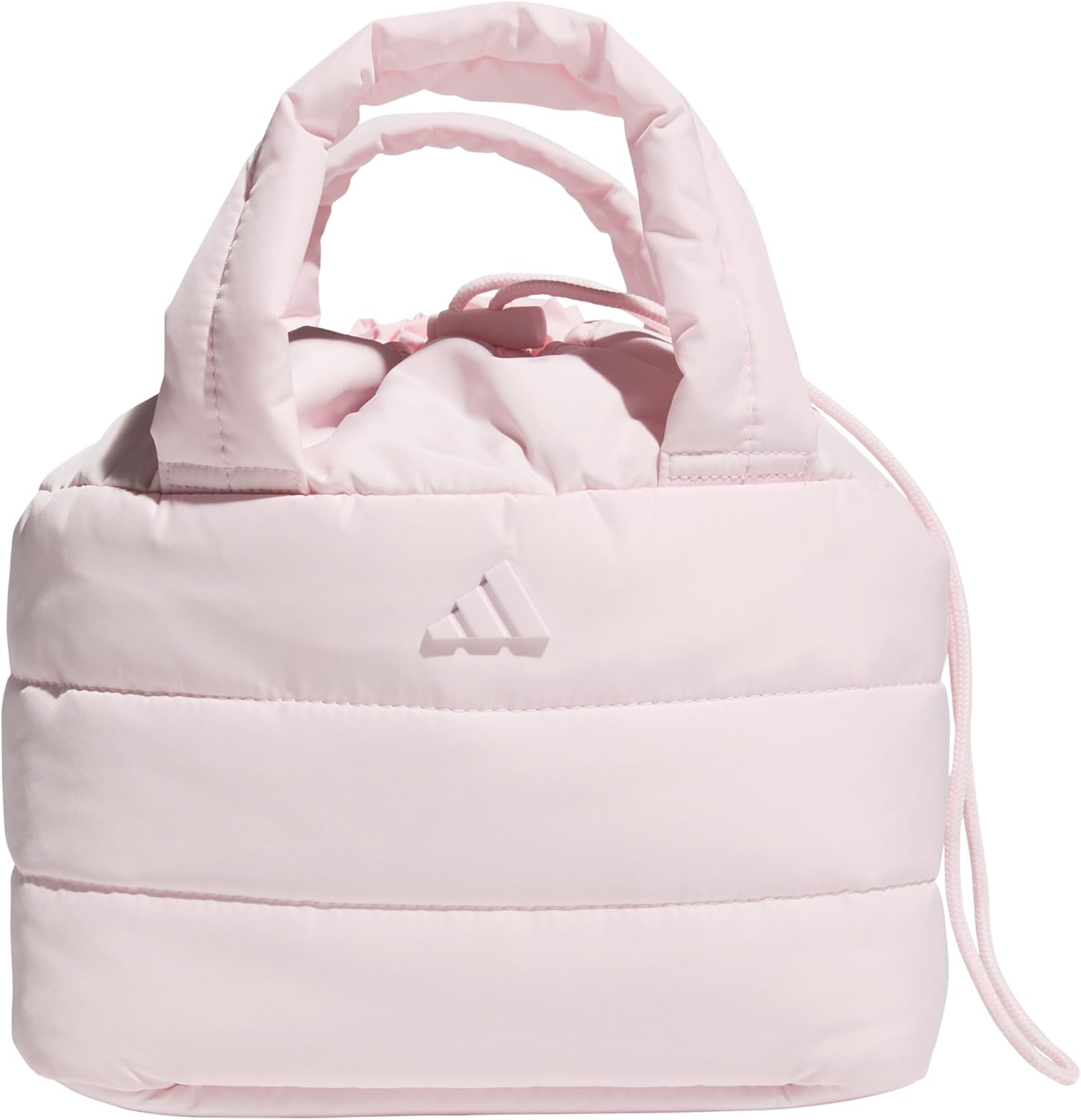 adidas Unisex Quilted Lunch Bag – Insulated Cooler Puffer Mini Tote, 10L