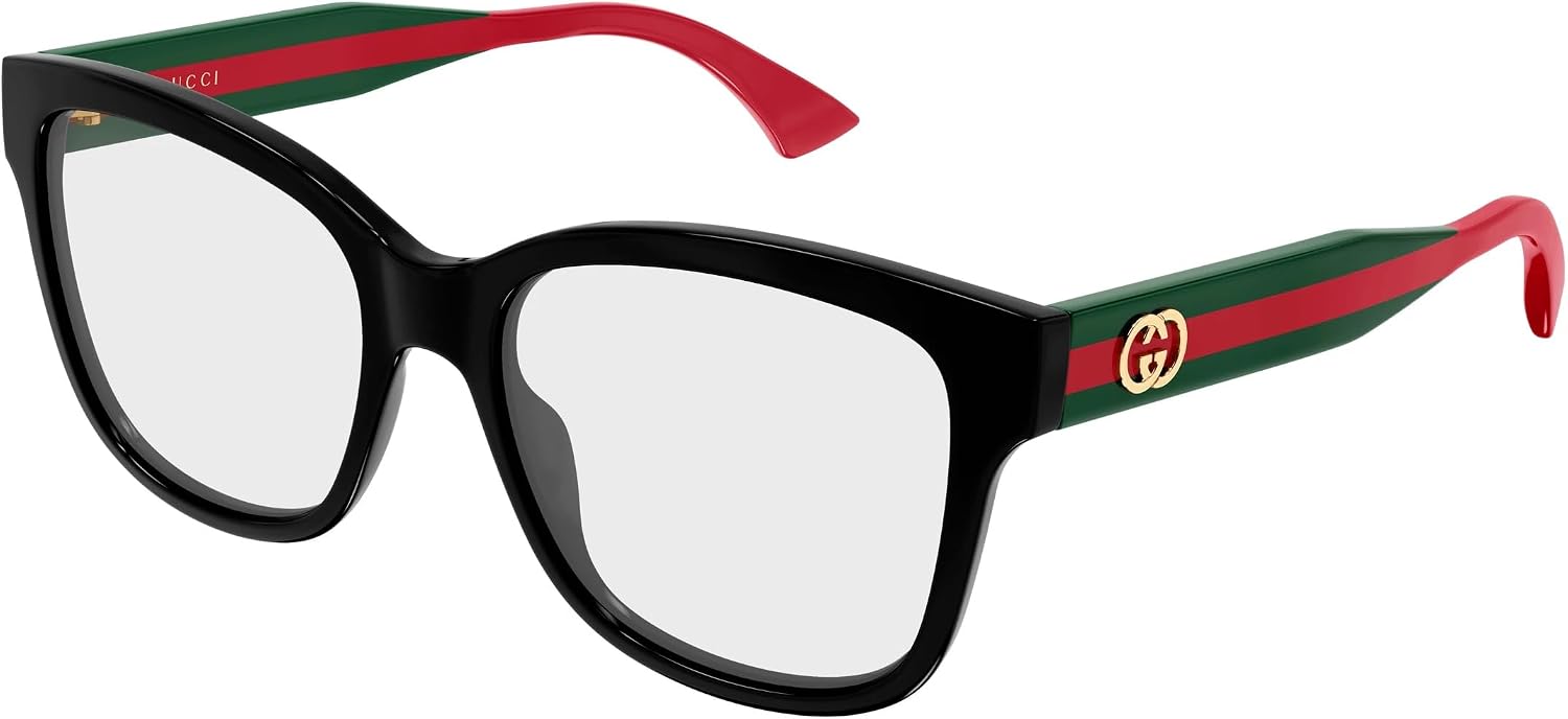 Gucci Demo Square Ladies Eyeglasses GG0038ONN 001 54