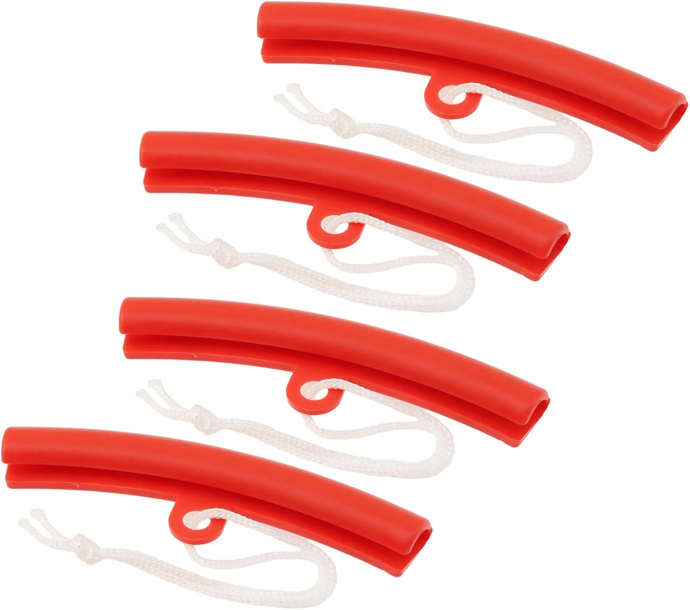 RLECS 4PCS Car Wheel Rim Protector Covers Red for Off Road Motorcycles Bicycles and Lawn Mowers Universal Tire Mounting and Dismounting Tool Accessories Rubber Material