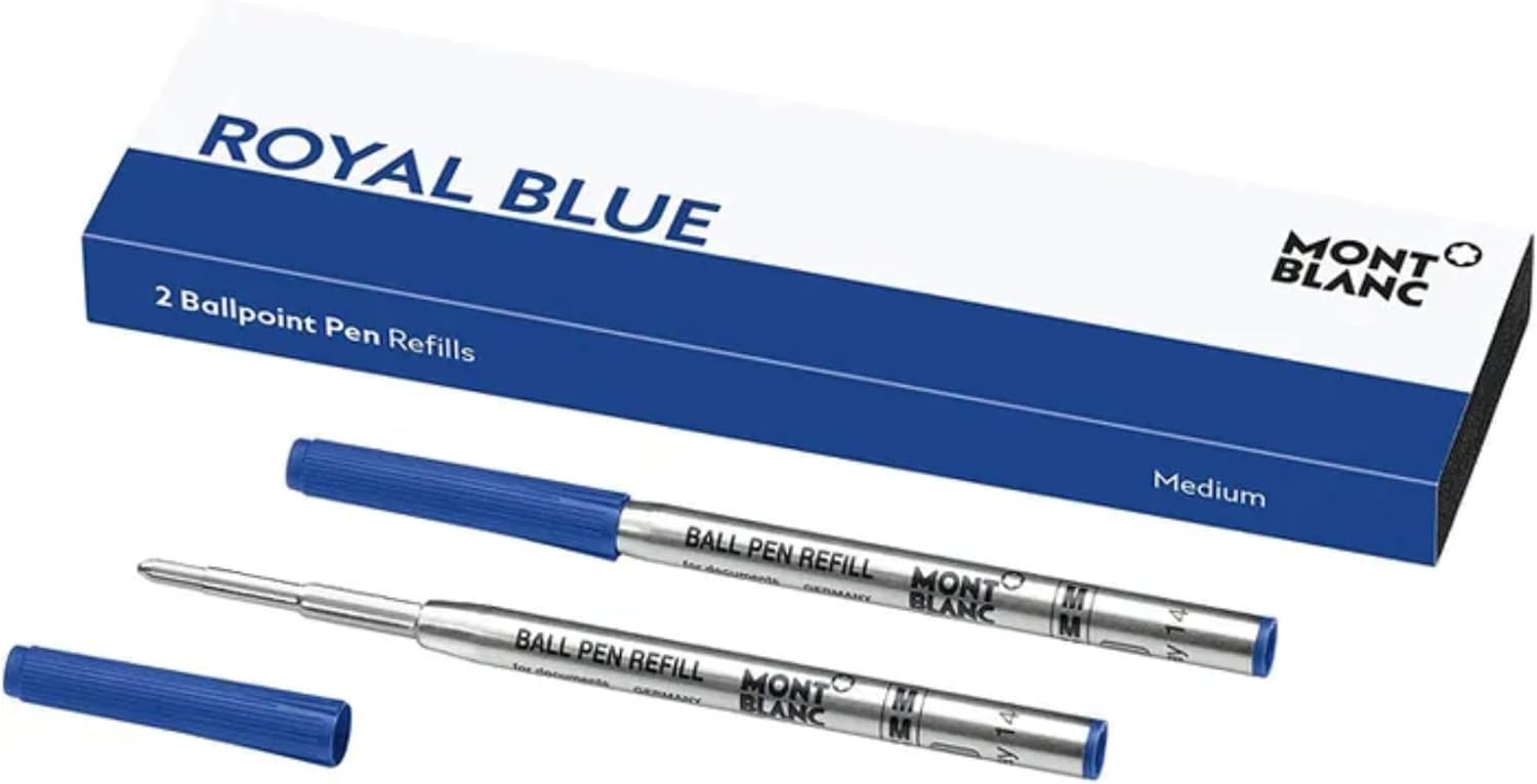 MONTBLANC REFILL BP M 2x1 ROYAL BLUE PF brand