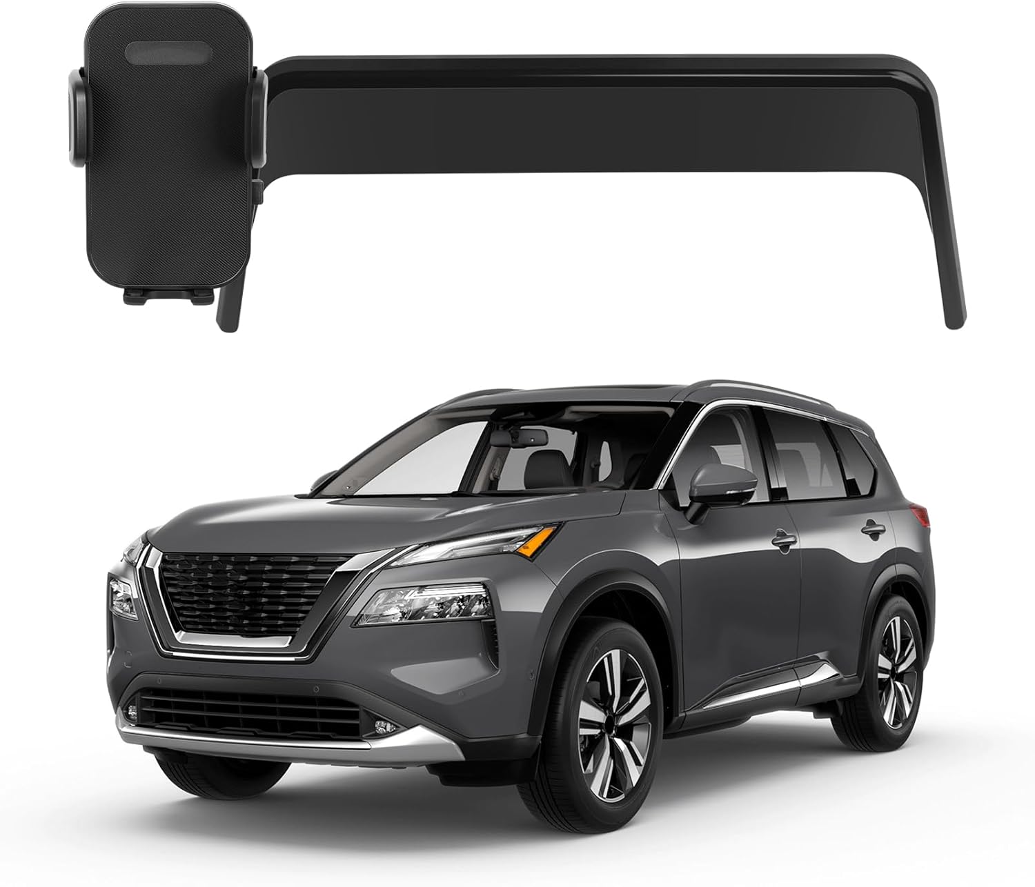 8Inch Car Phone Holder Mount Compatible with Nissan Rogue S/SV 2021-2026,Altima 2.5 SR 2019-2025/Sentra SR/SV 2020-2025(Not Fit S) Accessories Custom Screen & Mobile Phone 360°Adjustable Cell Phone