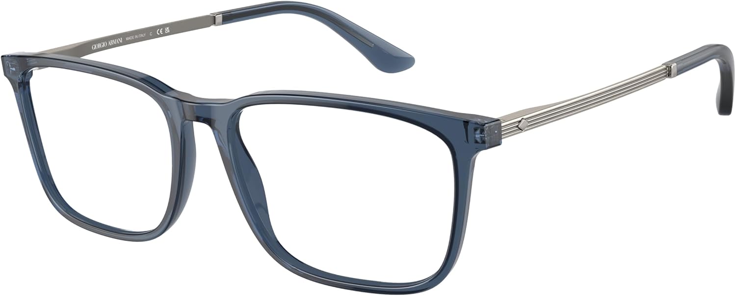 Eyeglasses Giorgio Armani AR 7249 6035 Transparent Blue