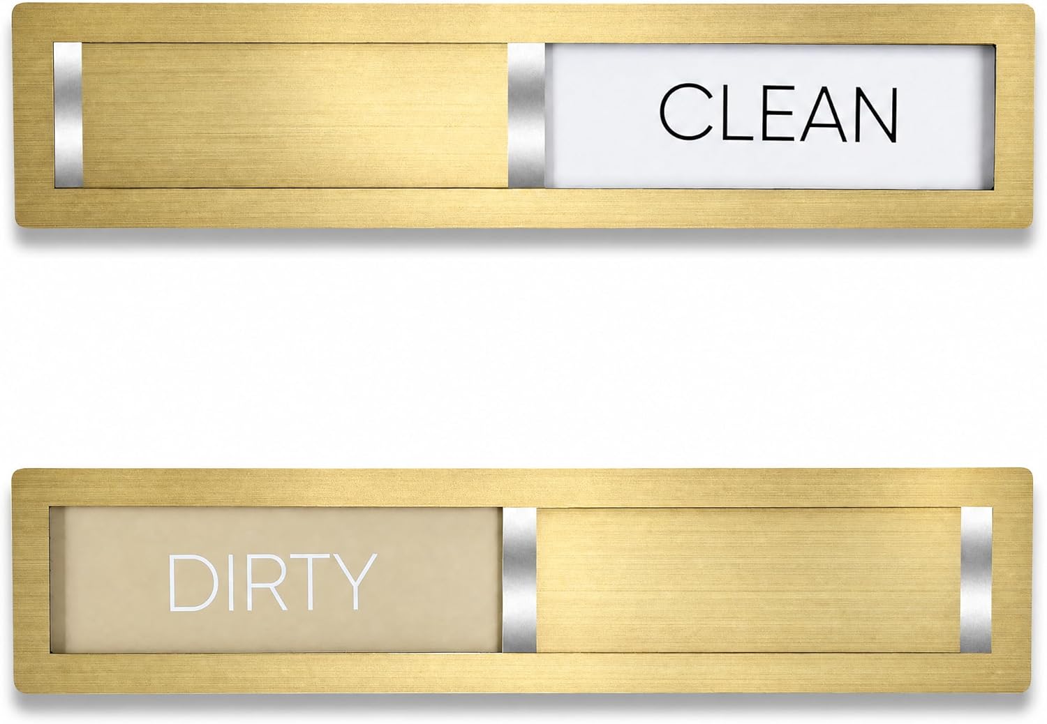Clean Dirty Magnet for Dishwasher, Champagne Gold | Premium 304 Stainless Steel, Sleek Gold Finish Blends Seamlessly With Modern Appliances