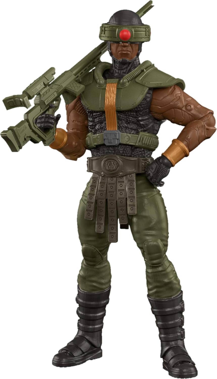 Masters of the Universe 2026 Movie Accurate Tri-Klops Action Figure | MOTU 5.5 Inch Villain Toy, 14 Movable Joints & Long Blaster Accessory, Likeness of Kojo Attah