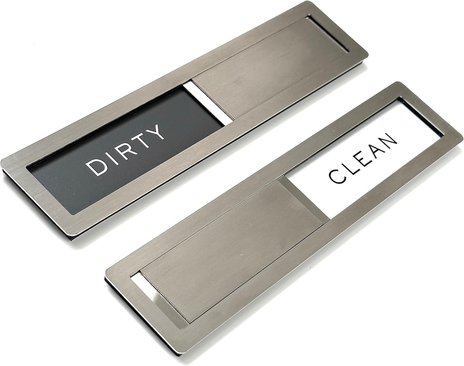 Kubik Letters Clean Dirty Magnet for Dishwasher Sign, Kitchen Decor Organization Accessories Organizers and Storage