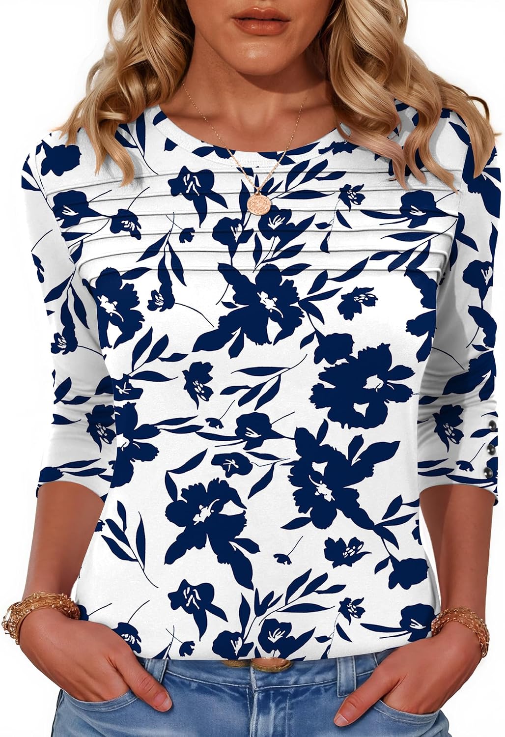 Blouses for Women Dressy Casual Long Sleeve Fall Fashion Tops Trendy Outfits for Work Office Shirts Thicker Clothes