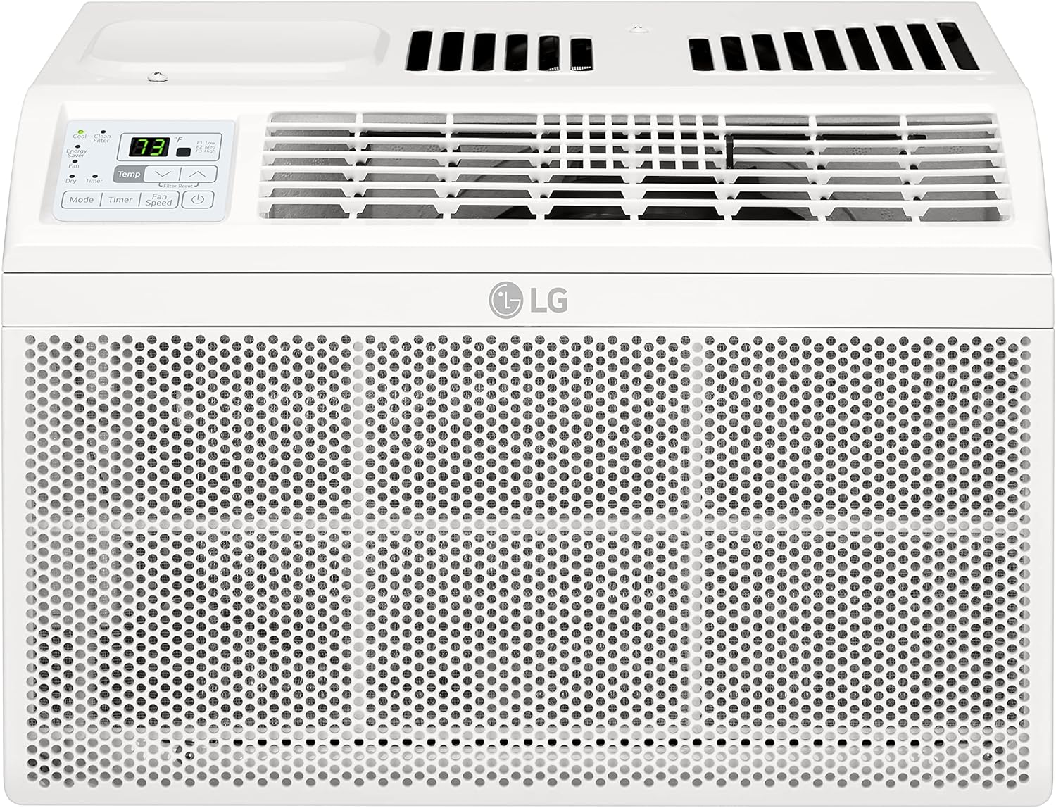 LG 5800 BTU Window Air Conditioners [2023 New] Remote Control Ultra-Quiet Compact-size Washable Filter Multi-Speed Fan Cools 260 Sq.Ft. Small Room AC Unit air conditioner Easy Install White LW6023R