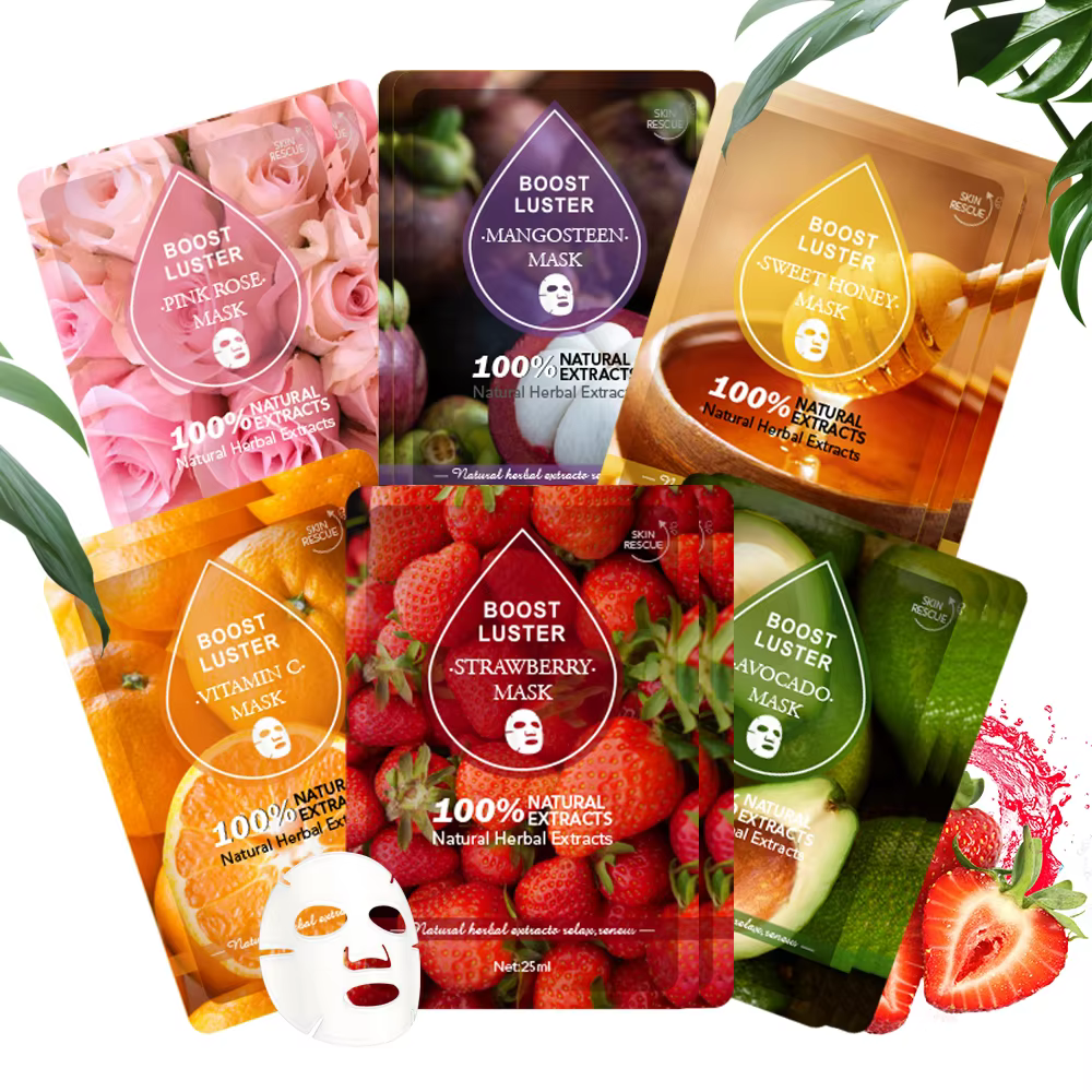 AILKE Whitening Moisturizing Hydration Facial Mask With Vitamin C, Hyaluronic Acid, Anti-wrinkle Face Skin Care Korean Cosmetics - AliExpress 66