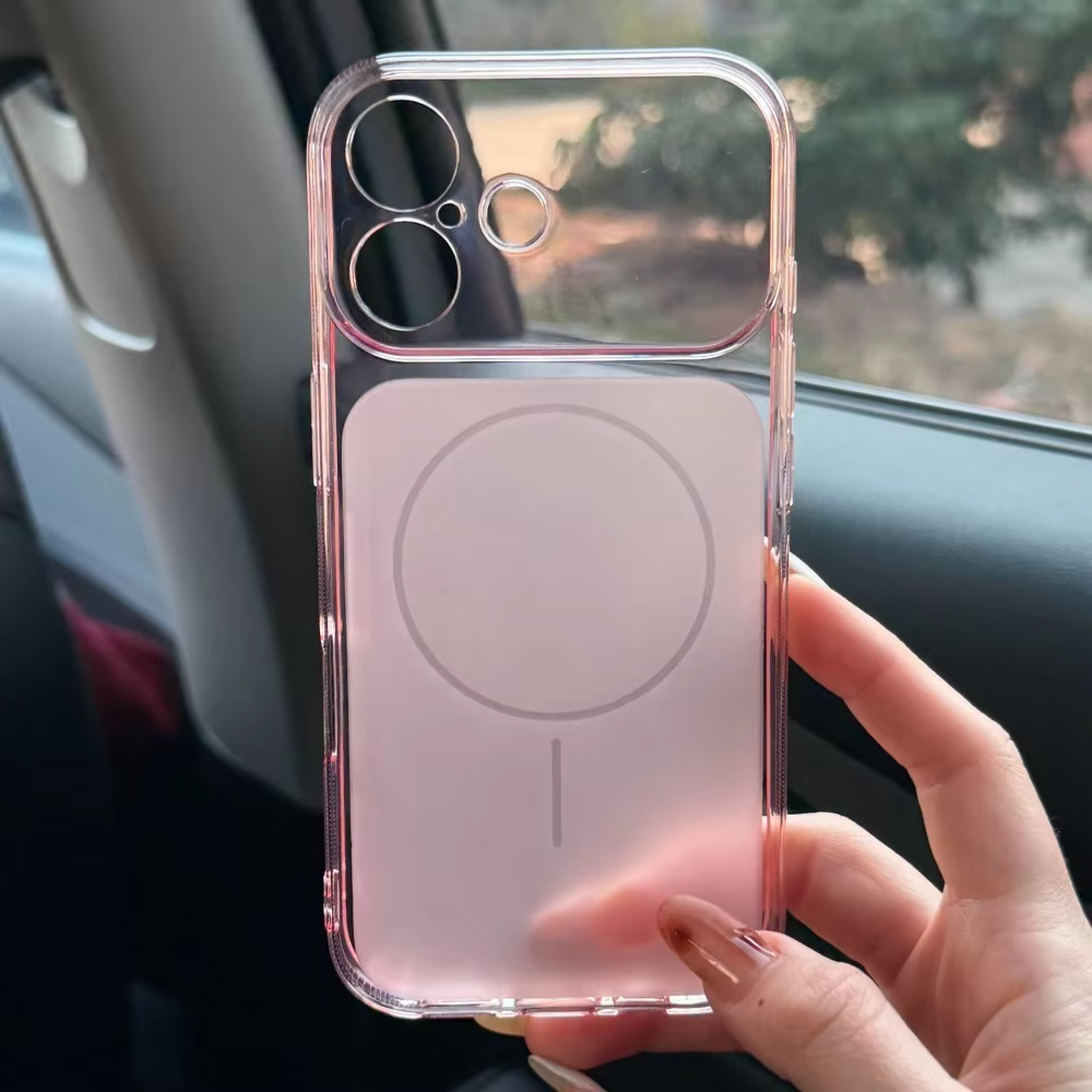 Premium Transparent Skin-Feel Case For iPhone 17 11 12 13 14 15 16 Pro Max Clear Cover Wide-Angle View Window Slim Soft Design - AliExpress 202192403