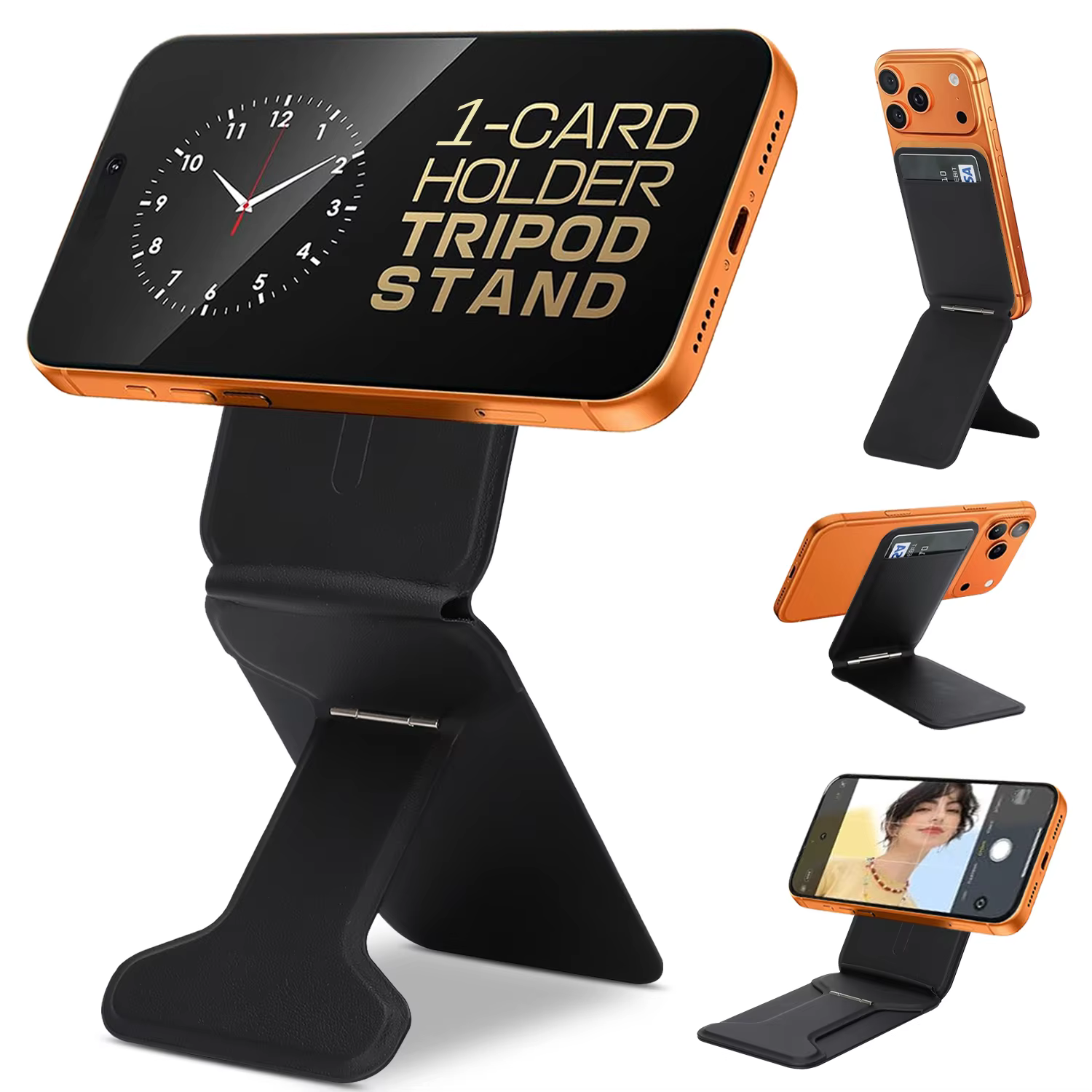 Magnetic Tripod Phone Stand Credit Card Holder for iPhone 17 16 15 14 13 Pro Max Air Adjustable Stand for Mag-Safe S26 S25 Ultra - AliExpress 202192403