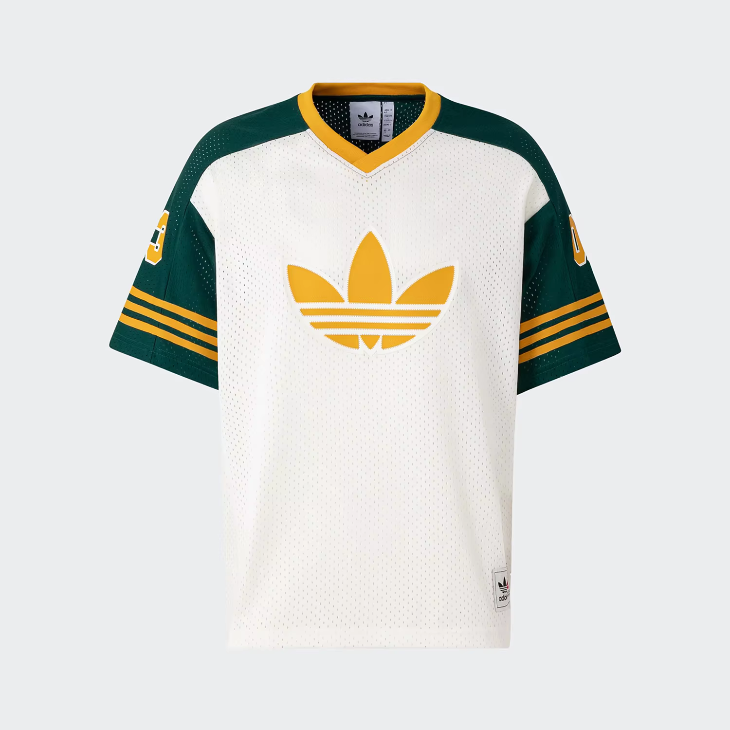 Adidas genuine Trefoil Men's and Women's Classic Basketball Short Sleeve T-Shirt JC6802
