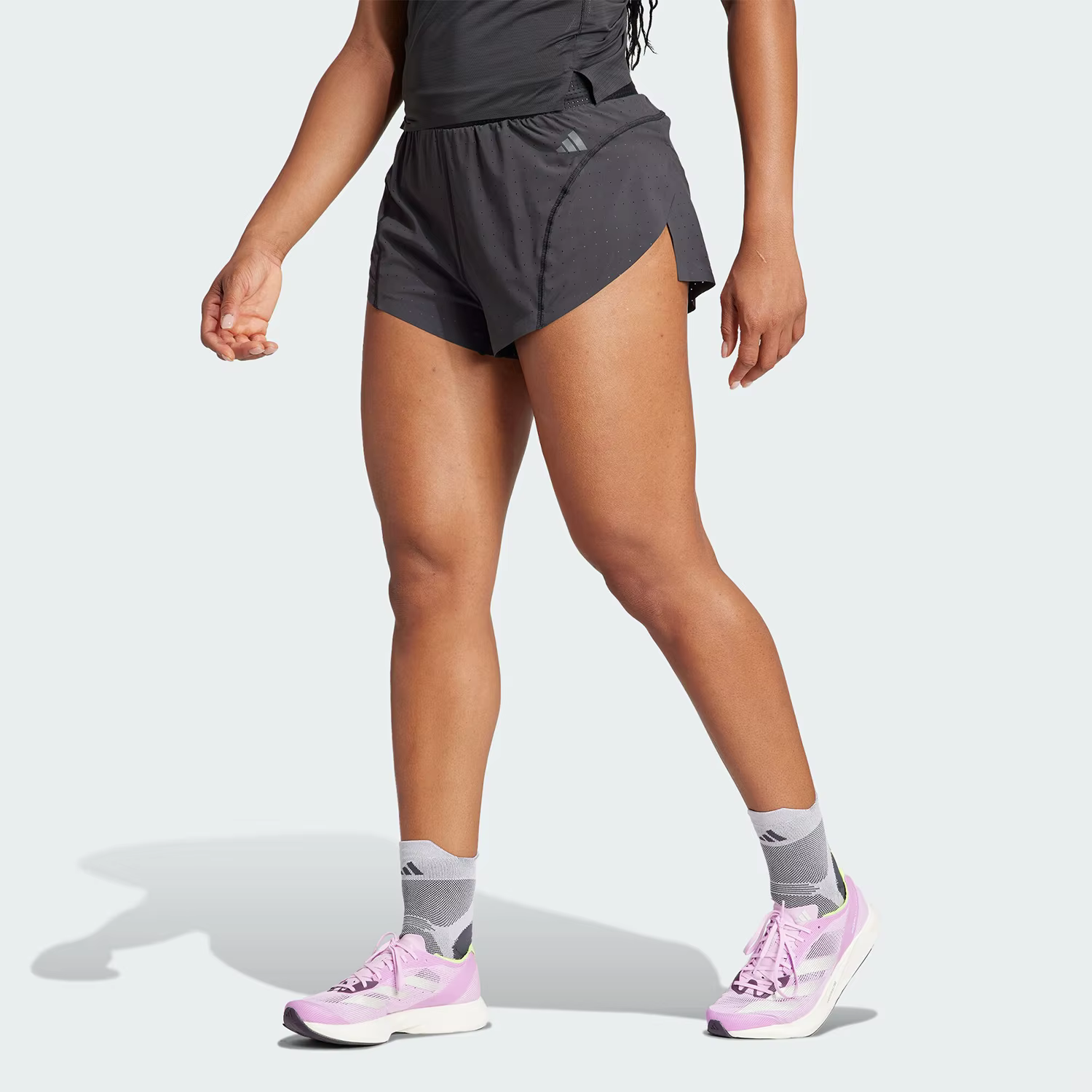 Adidas Official Authentic ADIZERO SPLIT W Women's Running Sport Shorts IK9708